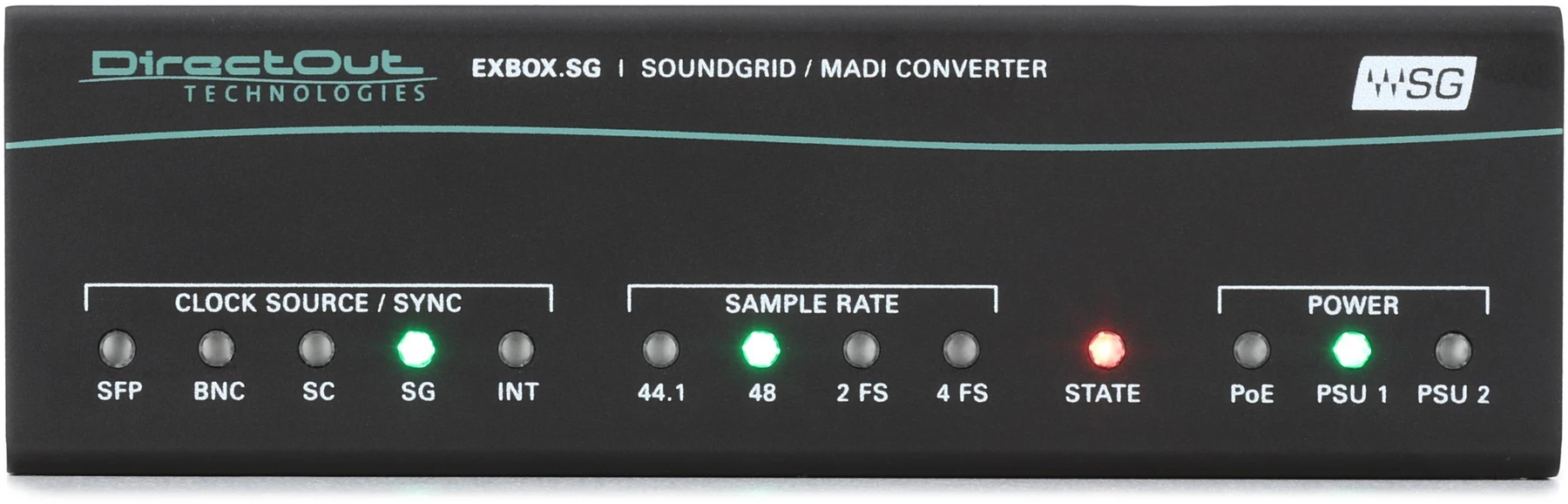 DirectOut EXBOX.SG SoundGrid/MADI 转换器