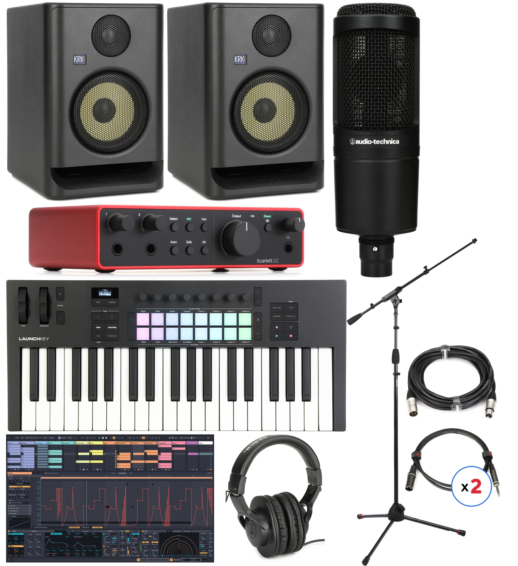 Sweetwater Creative D'Will 初学者制作人套装 - Ableton Live