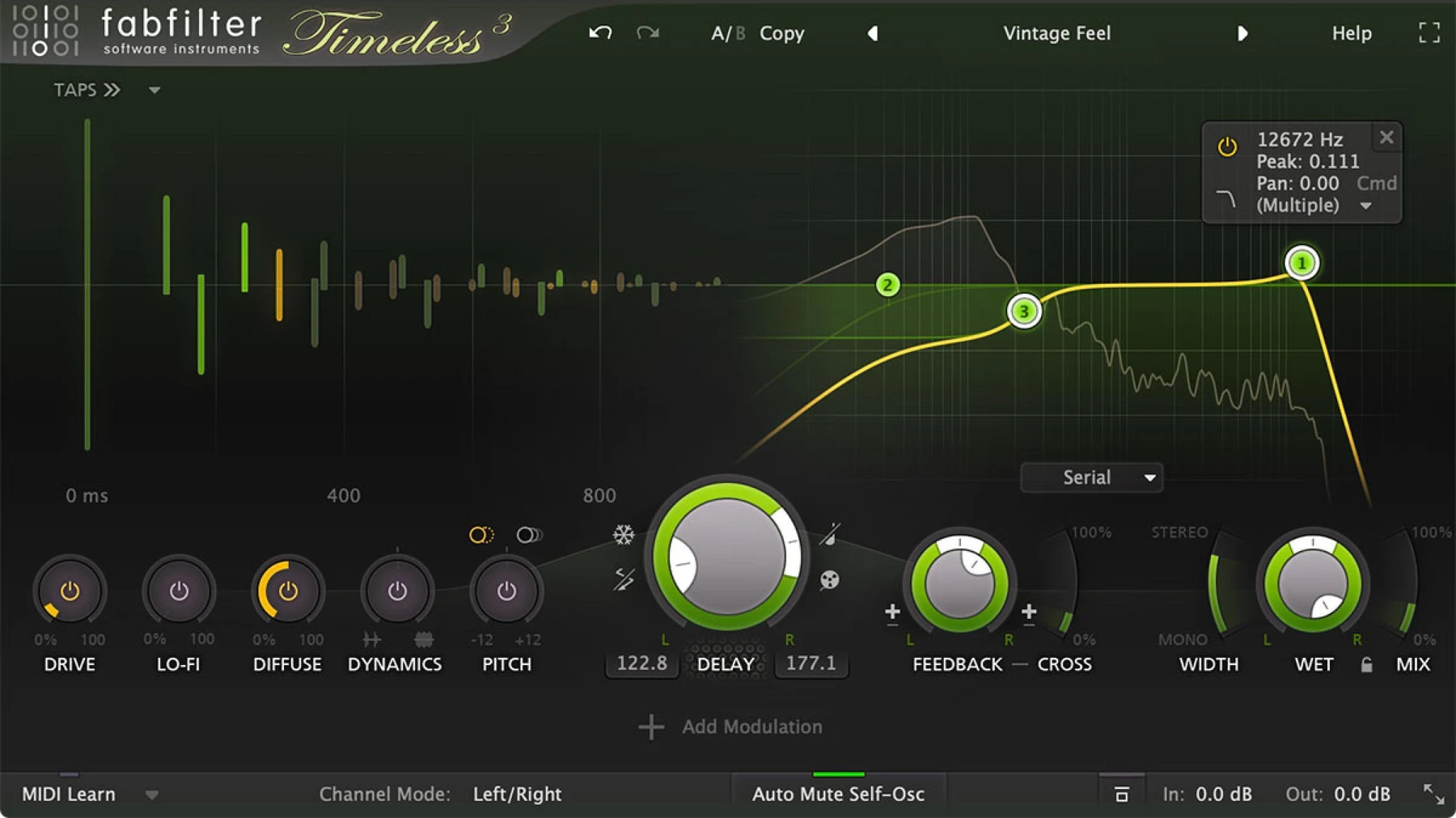 FabFilter Timeless 3 延迟插件