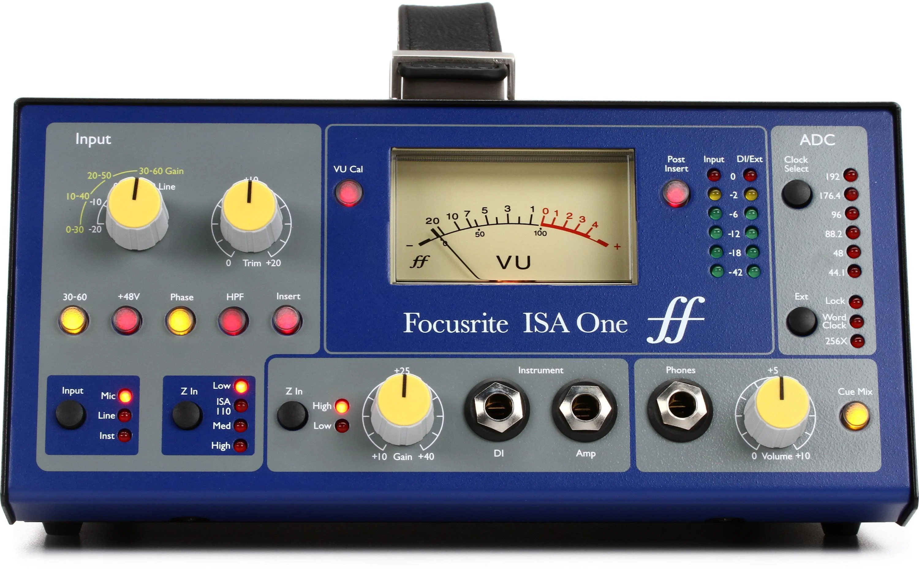 Focusrite ISA One 桌面式麦克风前置放大器