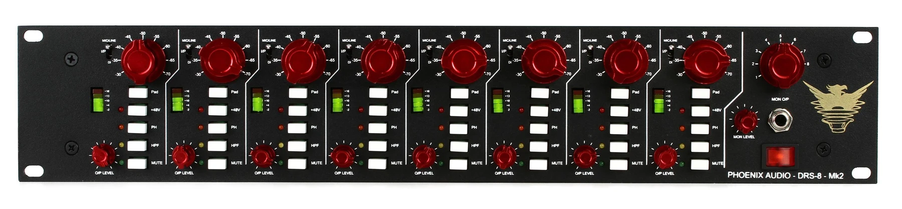 Phoenix Audio DRS-8 Mk2 8通道麦克风前置放大器