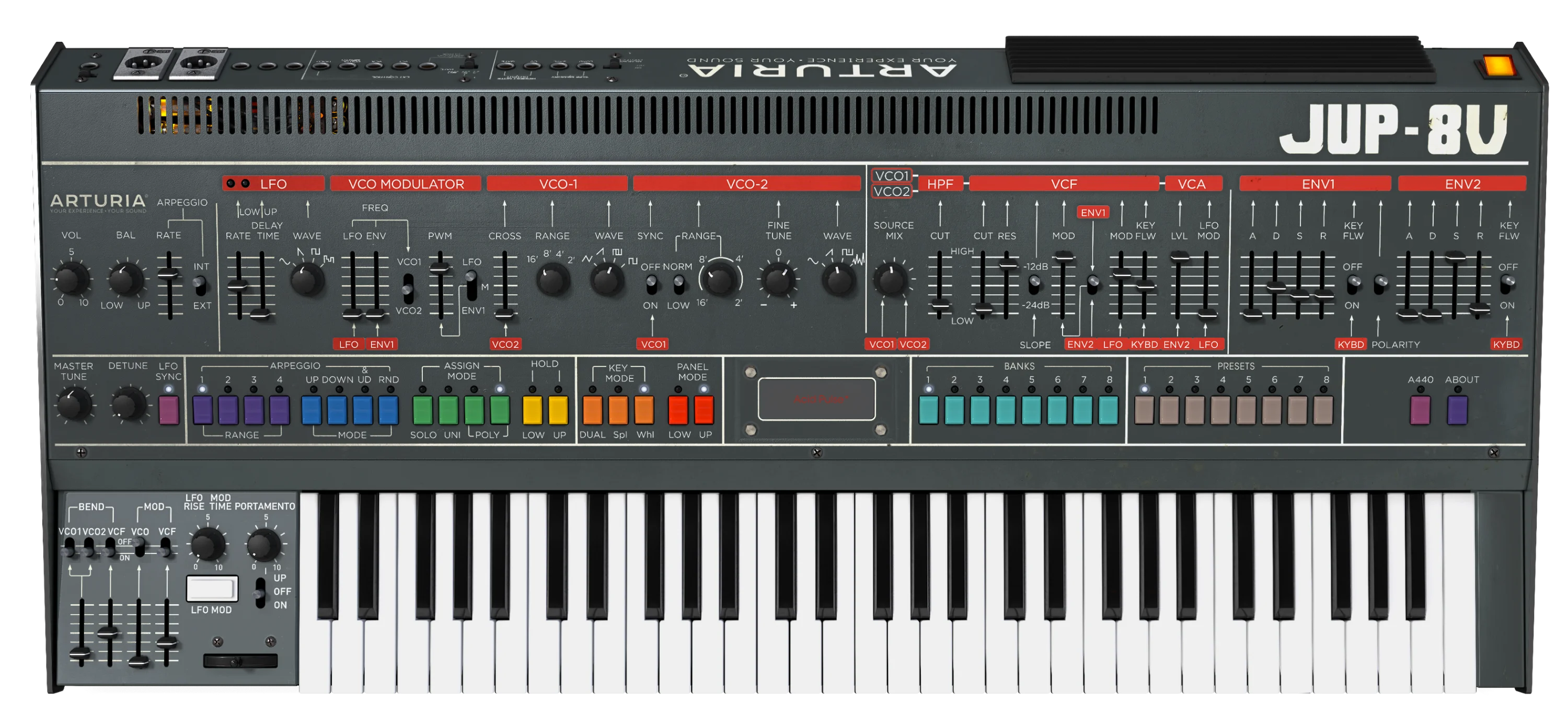 Arturia Jup-8 V 模拟合成器软件乐器
