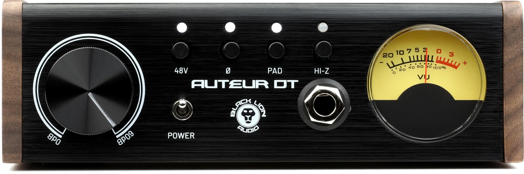 Black Lion Audio Auteur DT 单通道桌面式麦克风前置放大器