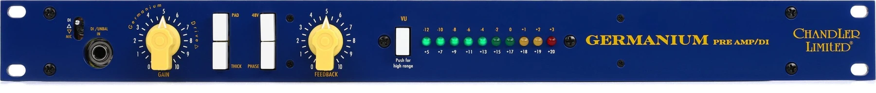 Chandler Limited Germanium 前置放大器/直接注入式麦克风前置放大器