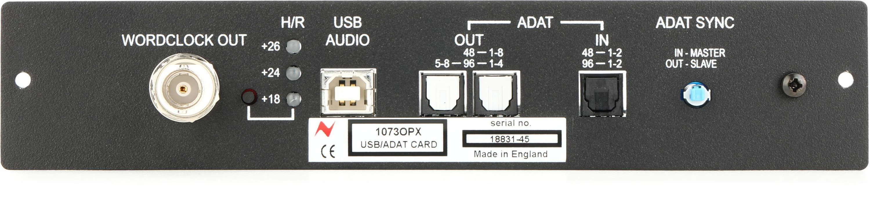 Neve 1073OPX USB/ADAT扩展卡