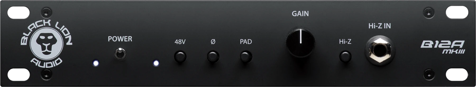 Black Lion Audio B12AMK3 麦克风前置放大器
