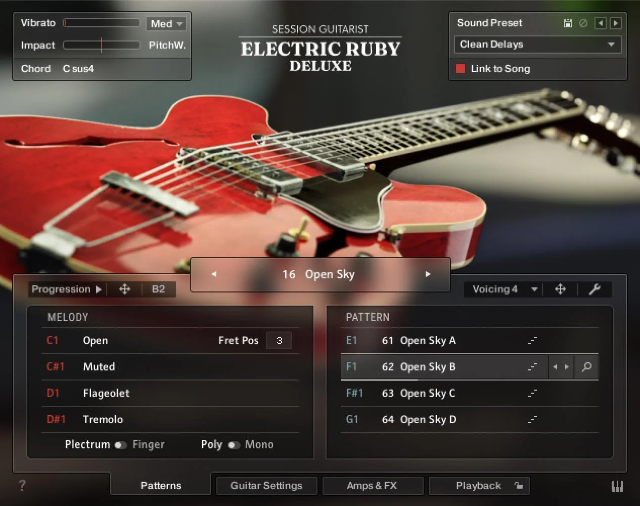 Native Instruments Session Guitarist - Electric Ruby Deluxe 豪华版虚拟乐器