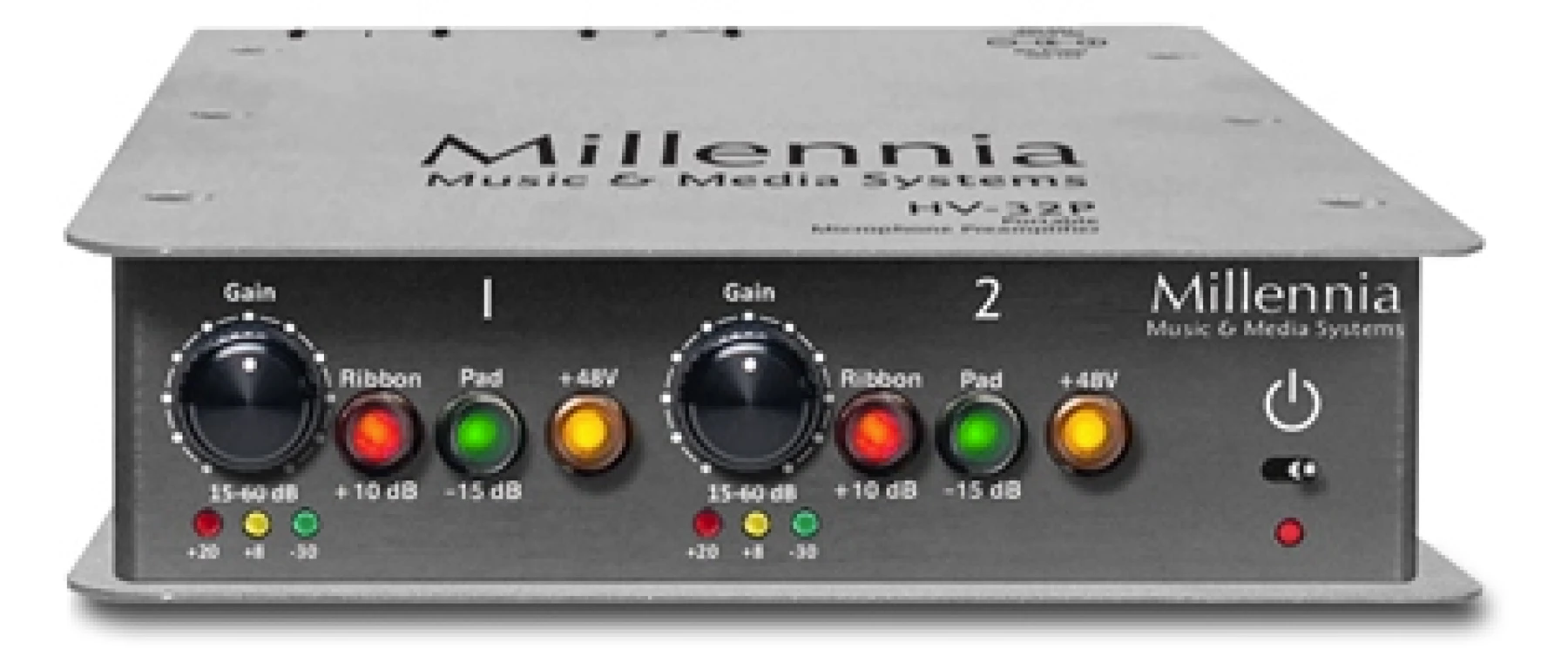 Millennia HV-32P 双通道麦克风前置放大器