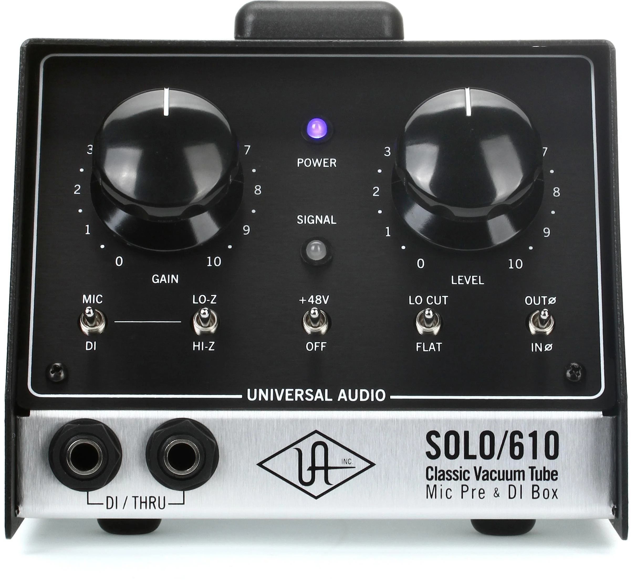 Universal Audio SOLO/610 电子管桌面式麦克风前置放大器（认证开箱版）