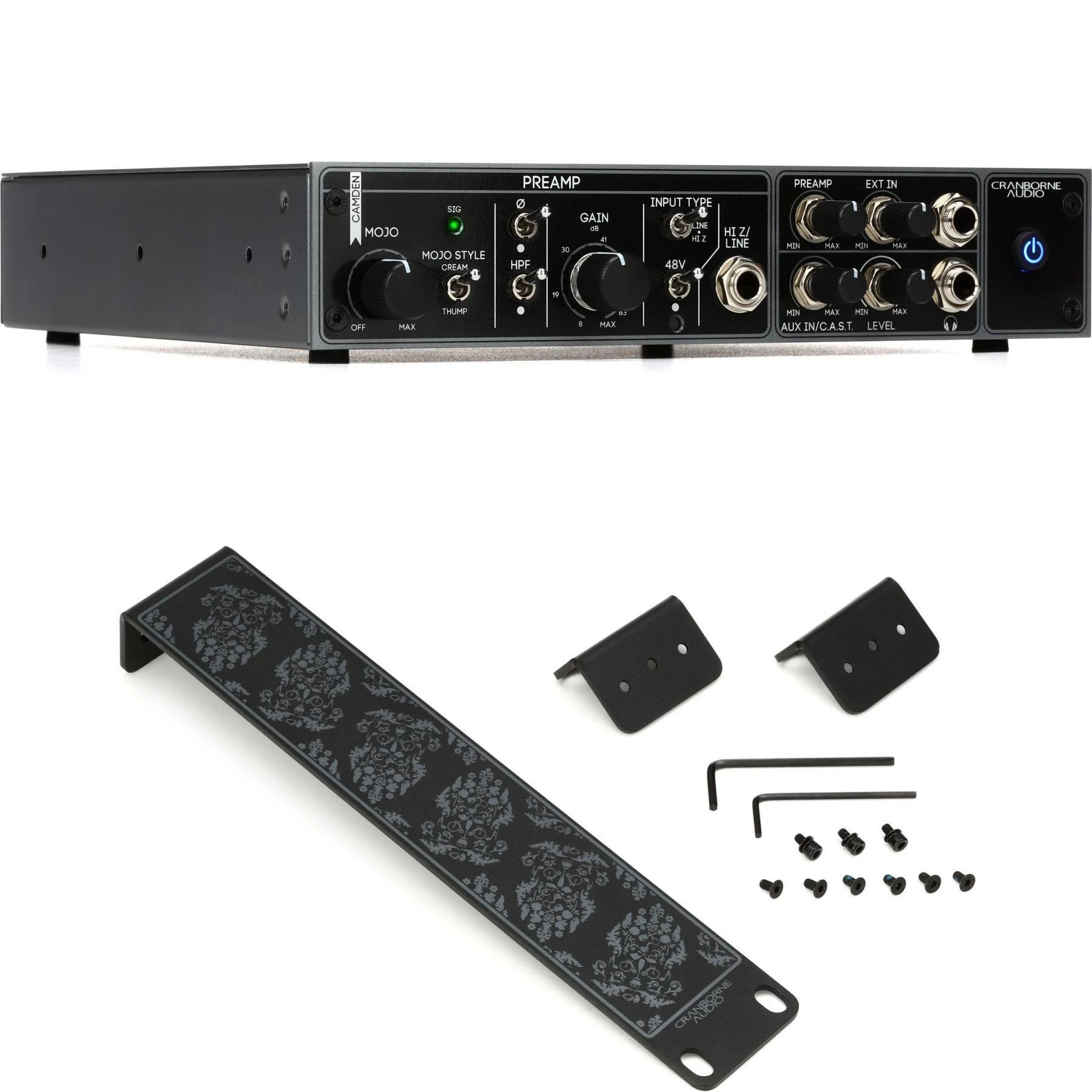 Cranborne Audio Camden EC1 麦克风前置放大器及耳机混音器（含机架安装套件）
