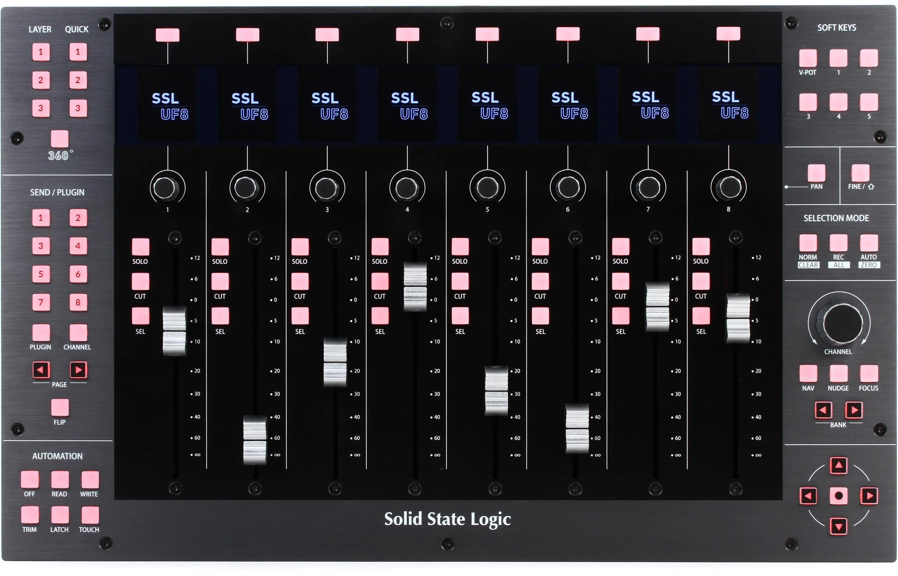 Solid State Logic UF8 高级DAW控制器