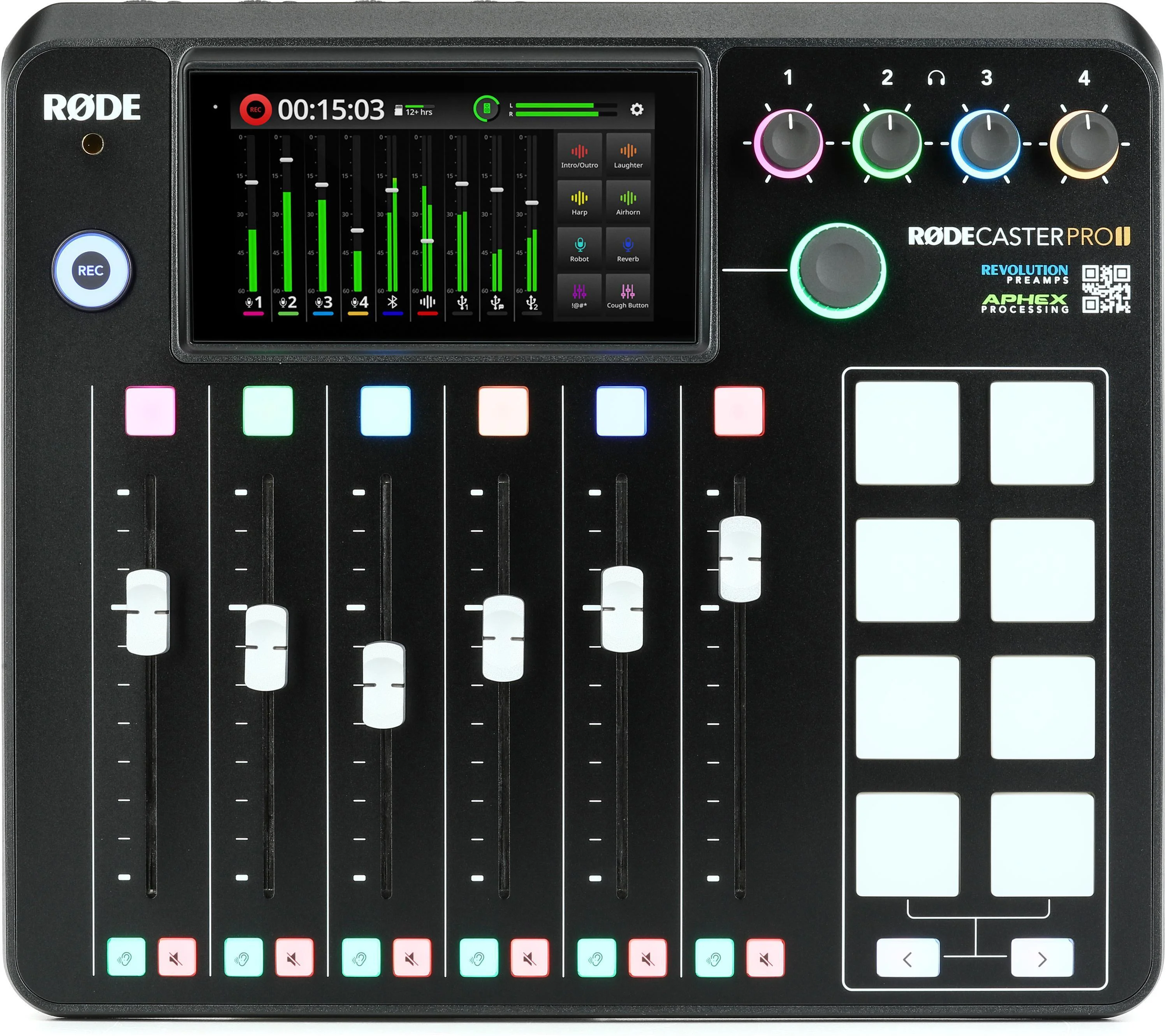 罗德 RODECaster Pro II 播客制作控制台