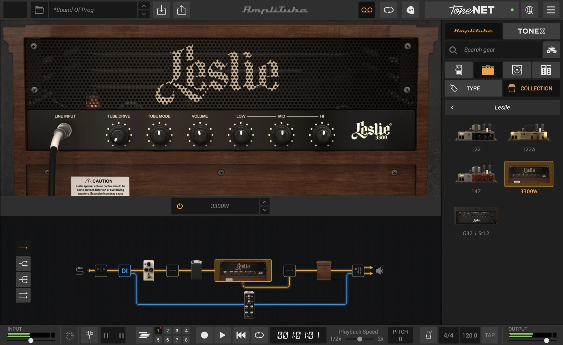 IK Multimedia AmpliTube Leslie 软件套装