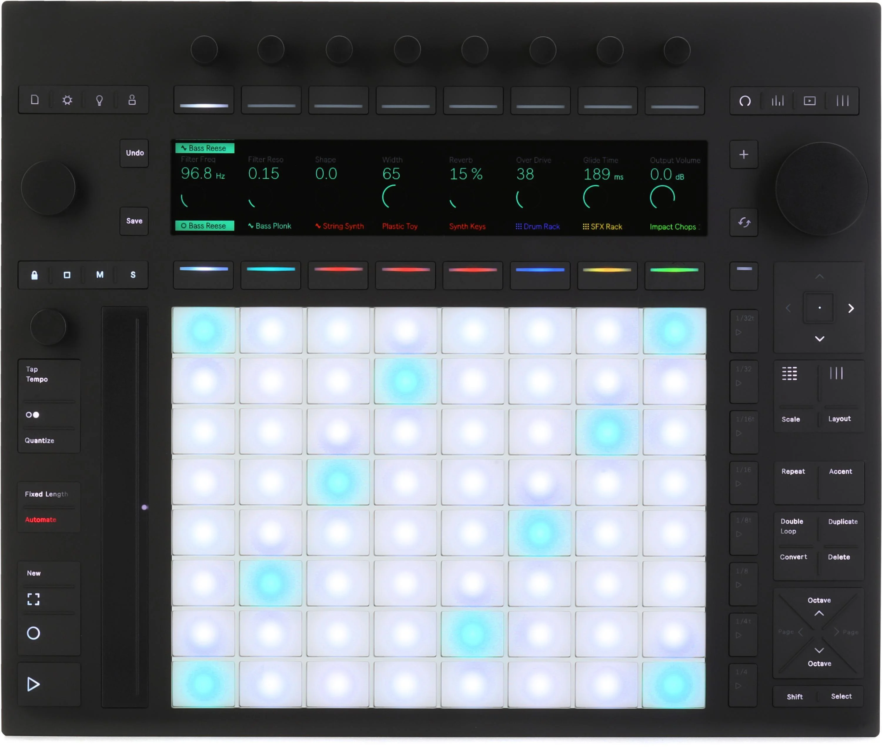 Ableton Push 3 控制界面