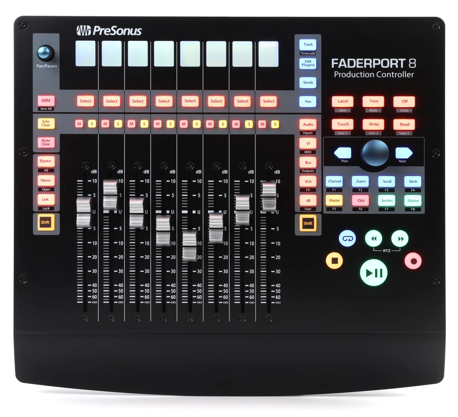 PreSonus FaderPort 8 8通道制作控制器