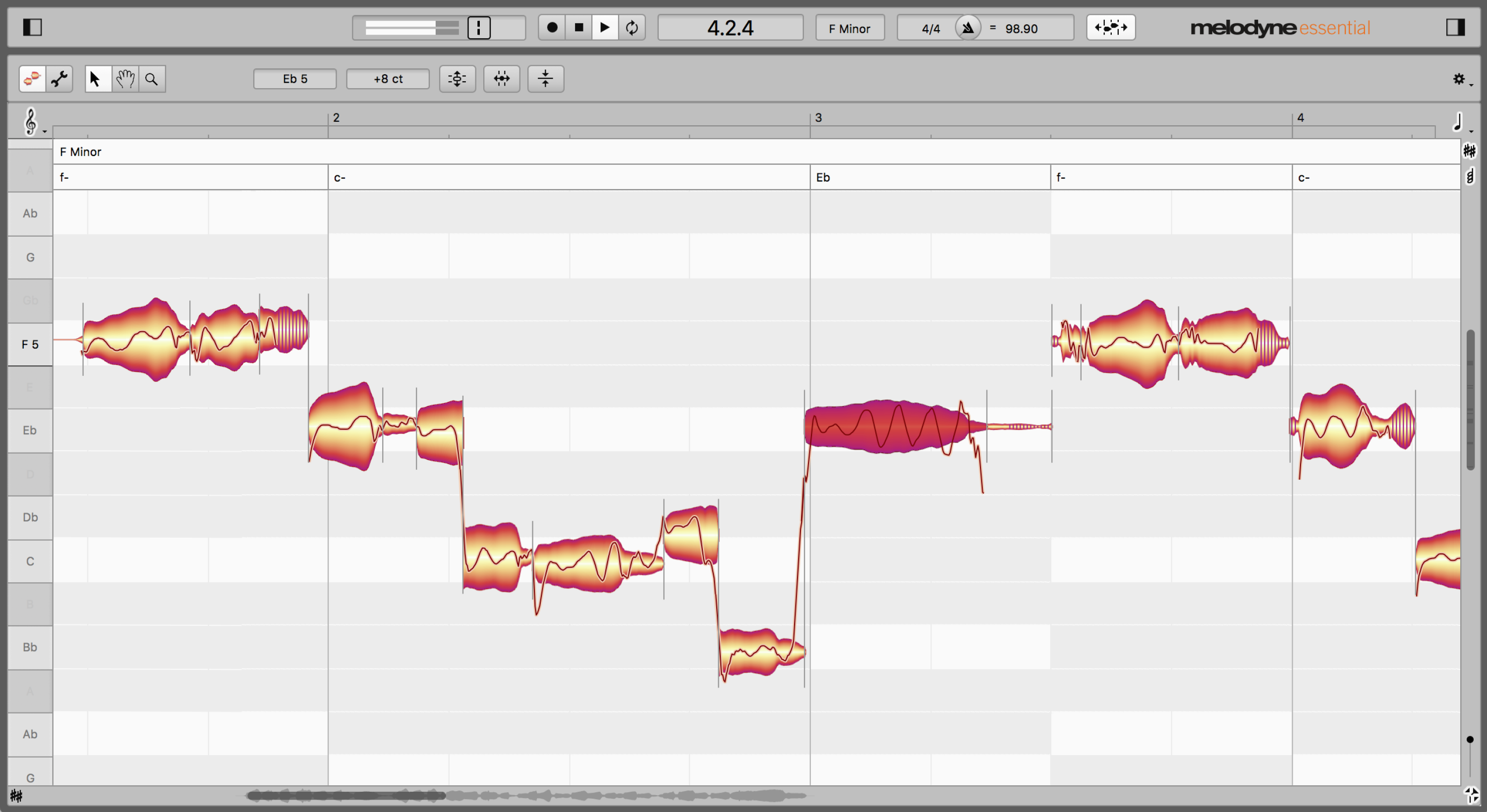 Celemony Melodyne 5 essential 单音乐高与时间校正软件
