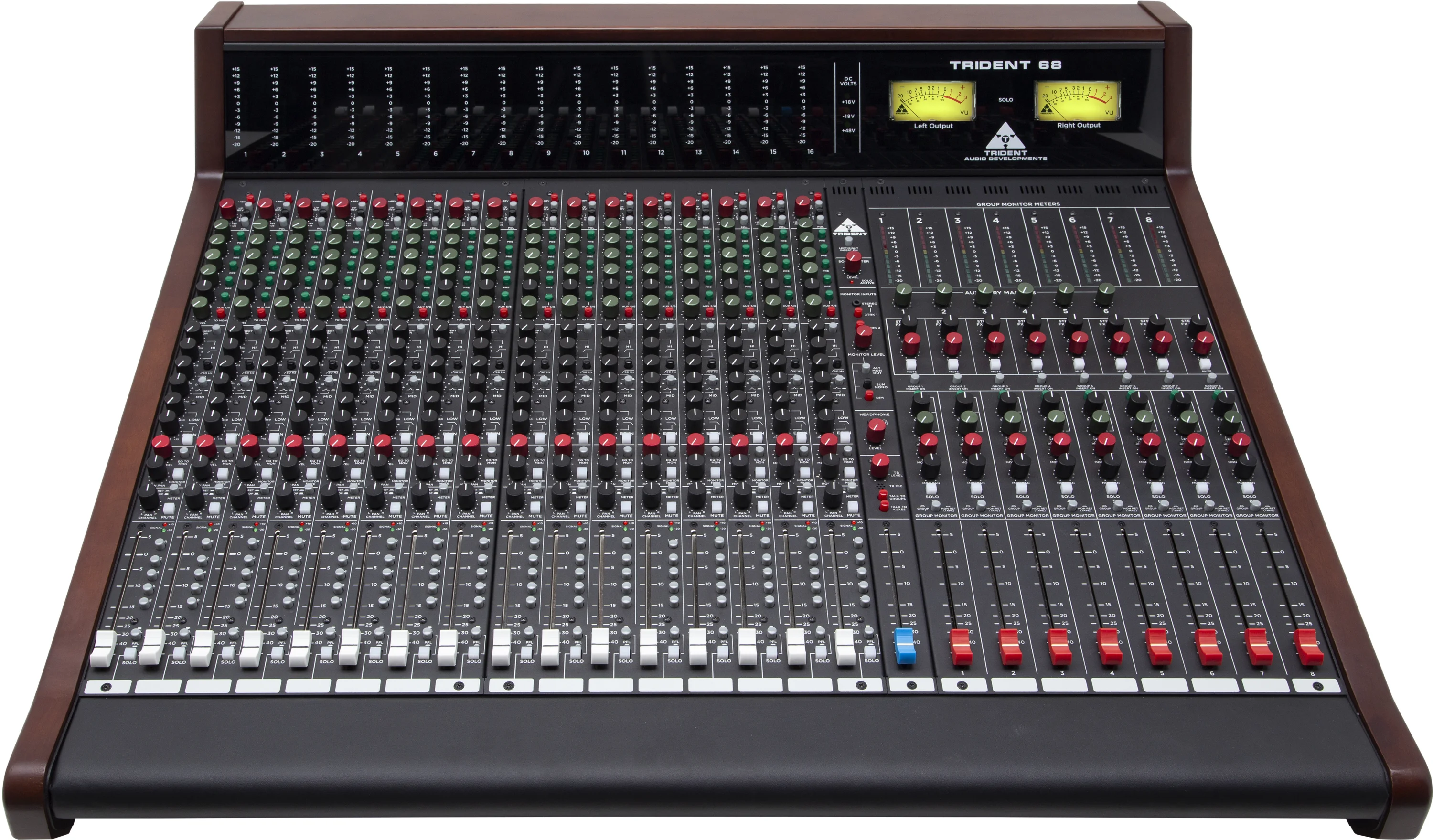 Trident Audio Developments Trident 68 16通道模块化模拟混音控制台