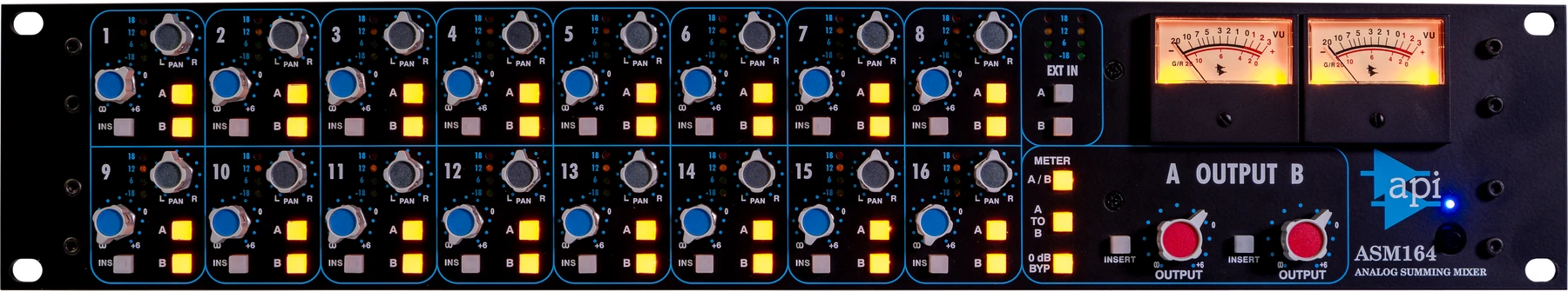 API ASM164 机架式模拟求和调音台
