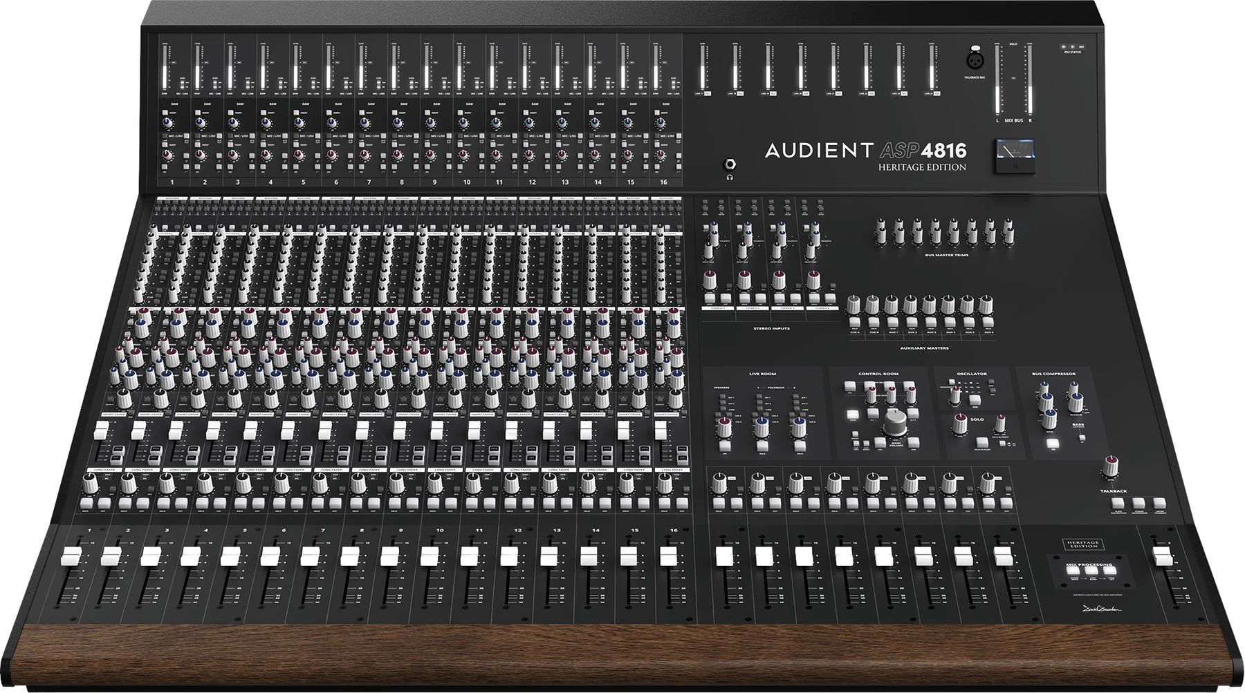 Audient ASP4816-HE 16通道录音调音台 - 传承版