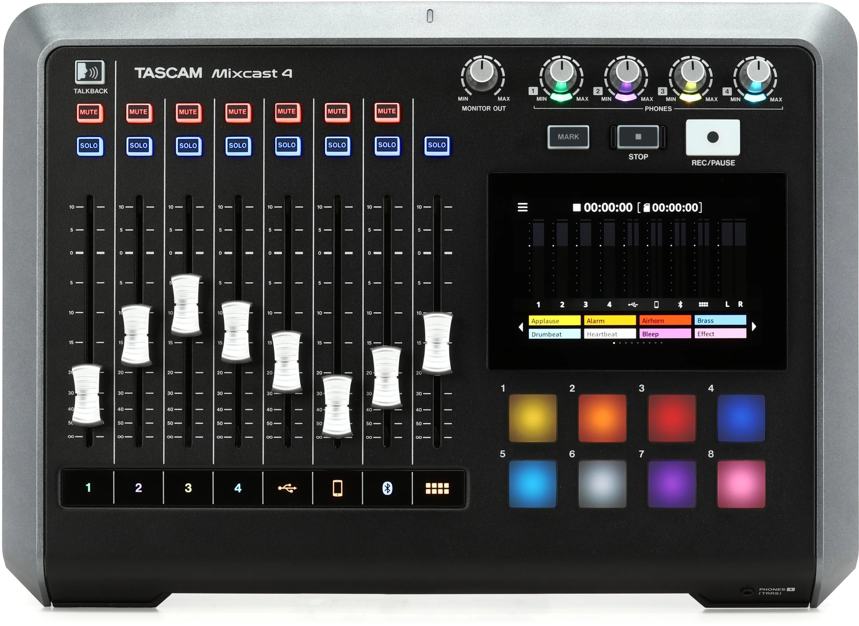 TASCAM Mixcast 4 播客工作站