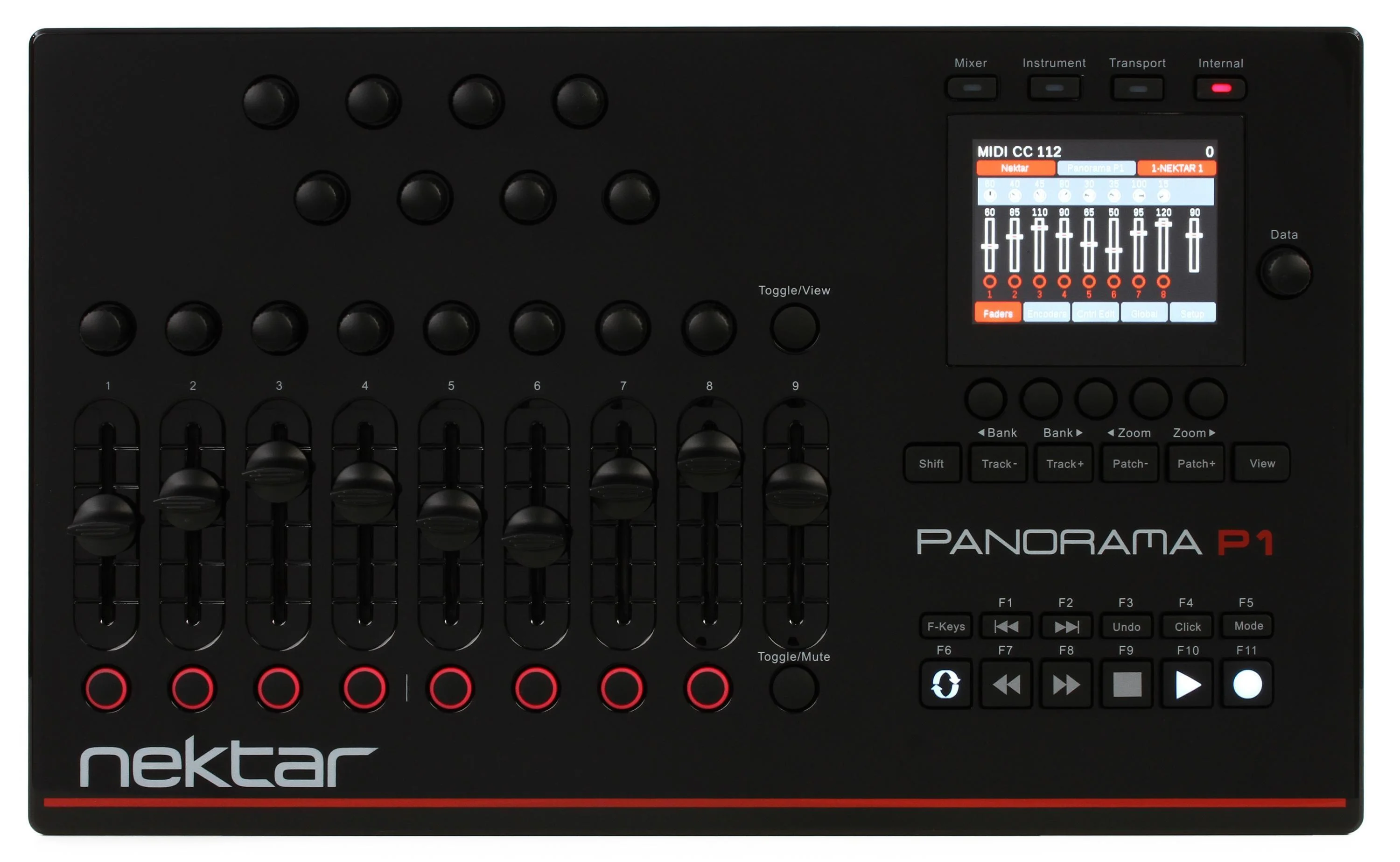 Nektar Panorama P1 控制界面