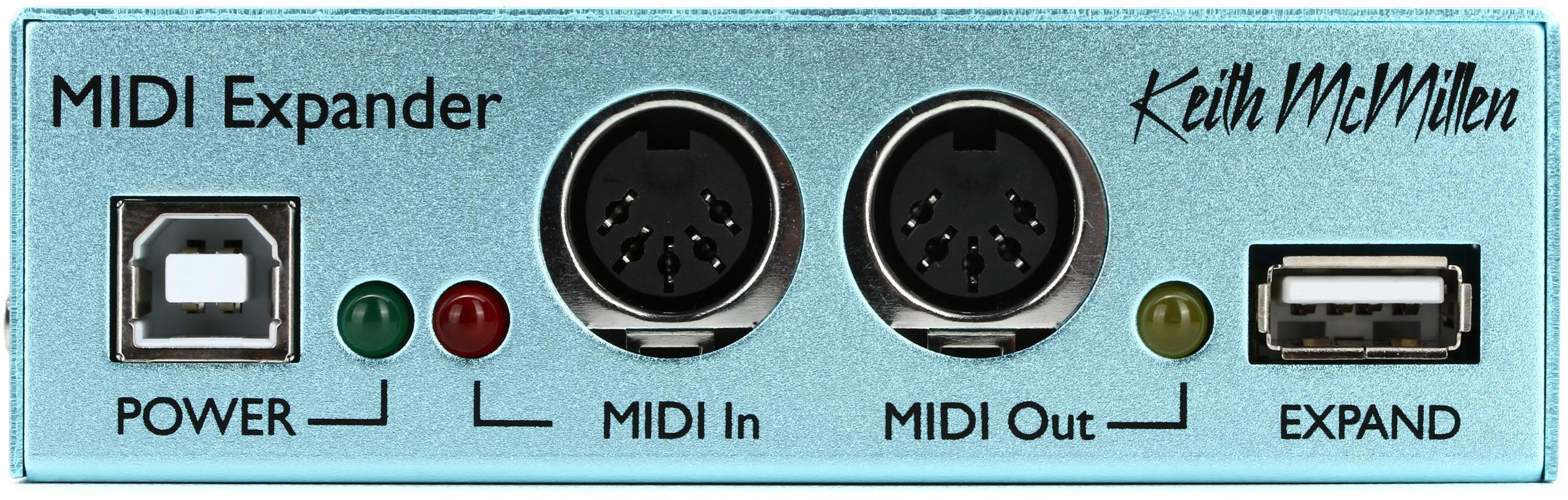 Keith McMillen Instruments 适用于Keith McMillen产品的MIDI扩展器