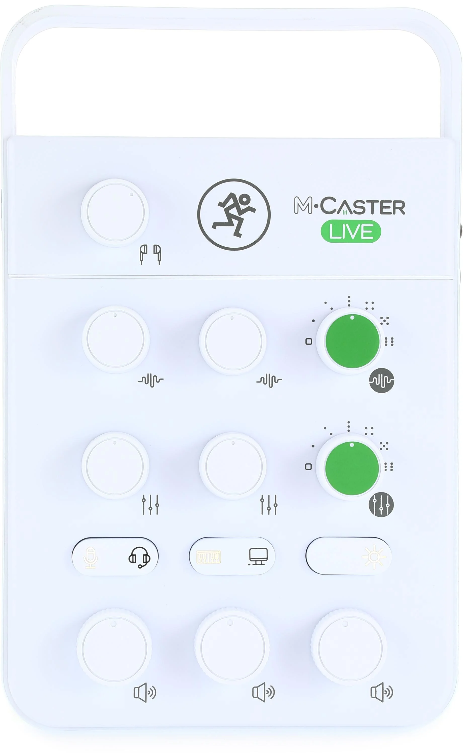 美奇 M-Caster Live 便携式直播调音台 - 白色款