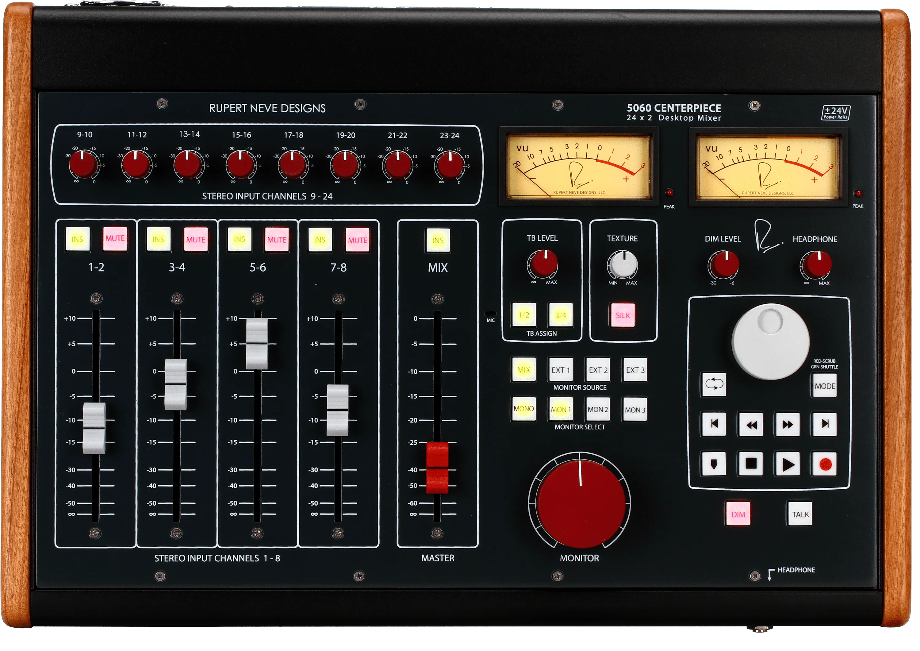 Rupert Neve Designs 5060 Centerpiece 24x2桌面调音台 - 谢尔福德版