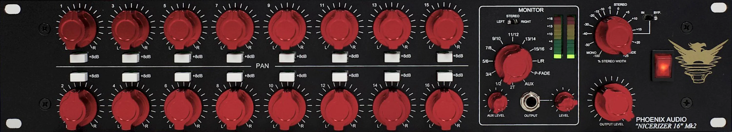 Phoenix Audio Nicerizer 16 Mk2 求和调音台