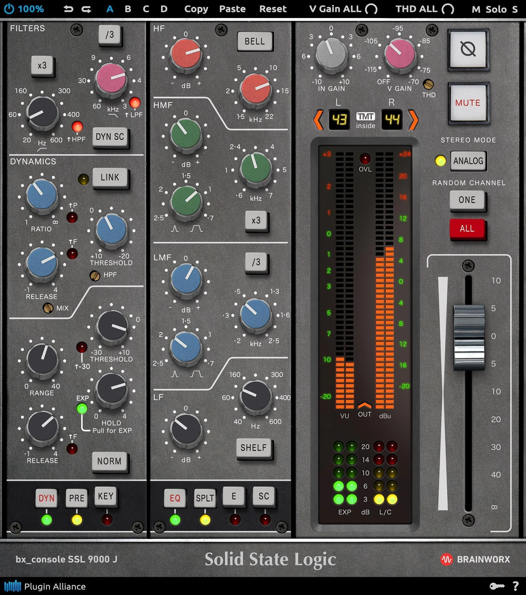 Brainworx bx_console SSL 9000 J 插件