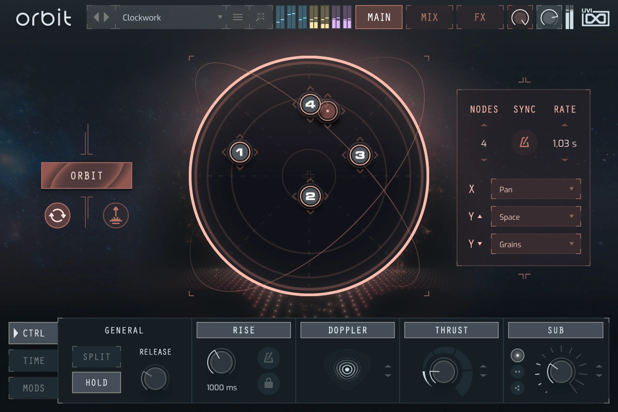 UVI Orbit 电影音效设计乐器插件