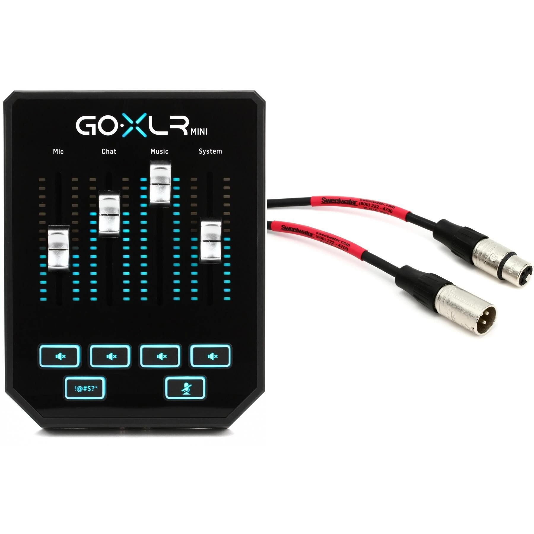 TC-Helicon GoXLR Mini USB直播调音台（带线缆）