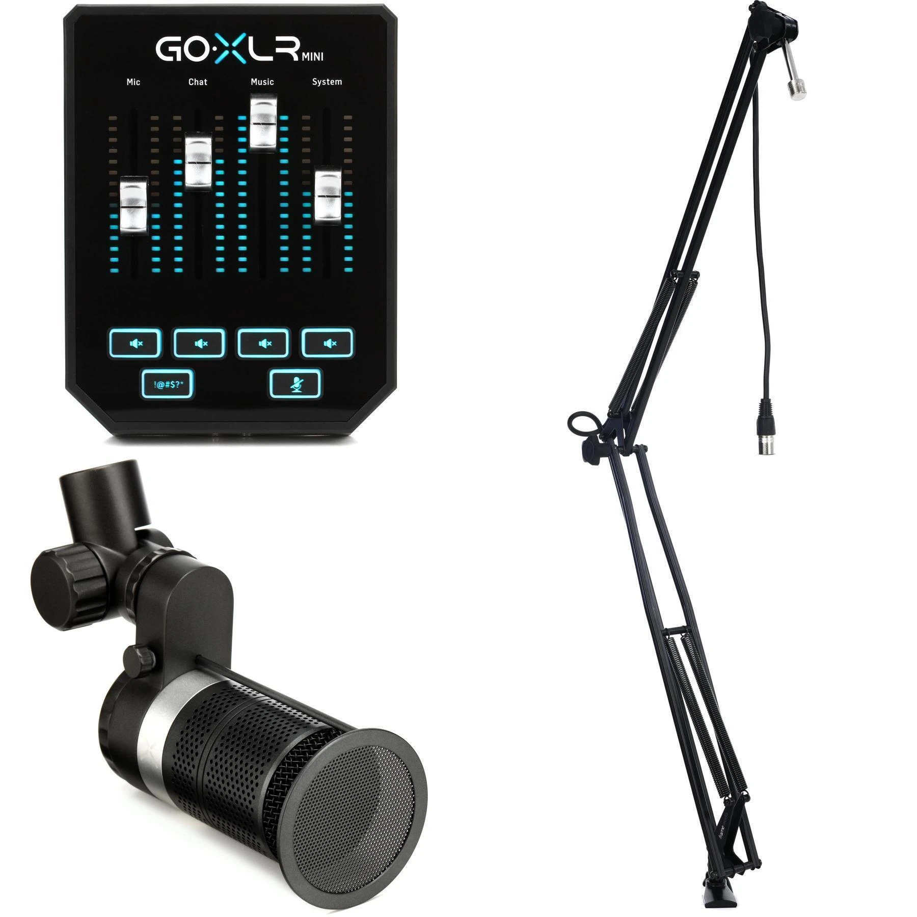 TC-Helicon GoXLR Mini 播客及直播套装