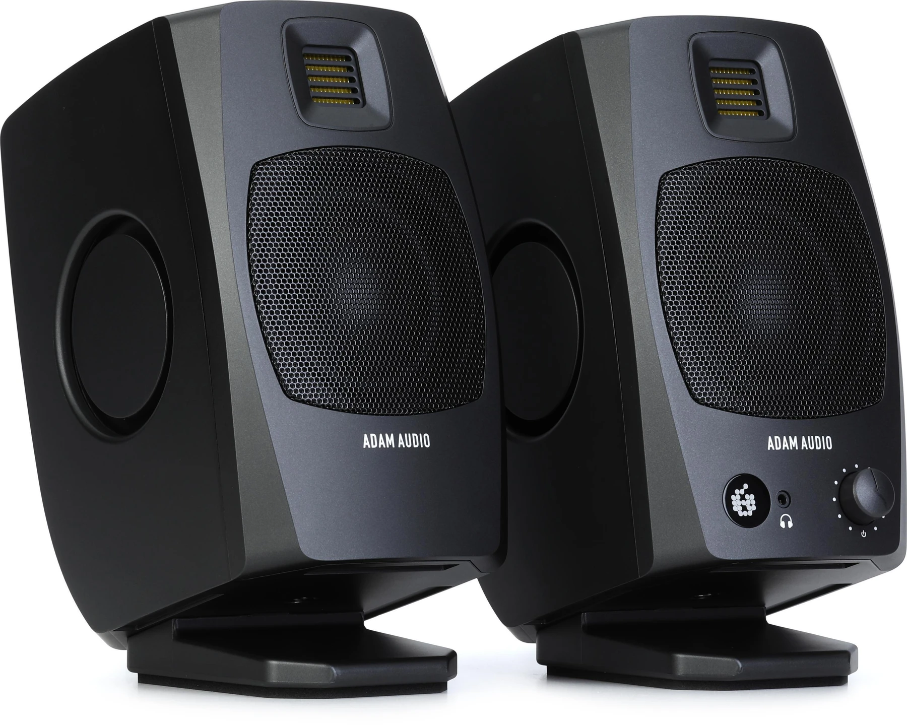 ADAM Audio D3V 3.5英寸有源工作室监听音箱一对 - 黑色