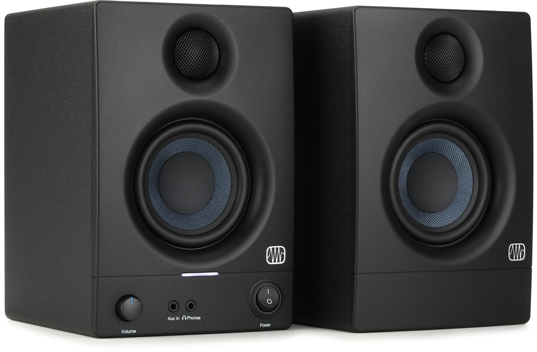 PreSonus Eris 3.5 3.5英寸有源工作室监听音箱 - 第二代，黑色