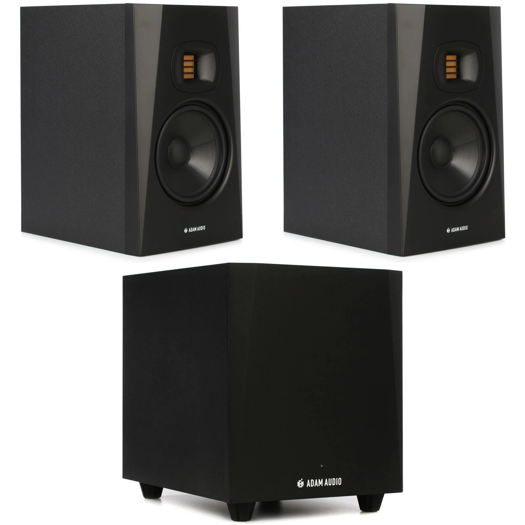 ADAM Audio T7V 7英寸有源工作室监听音箱一对 搭配 T10S 10英寸有源工作室低音炮