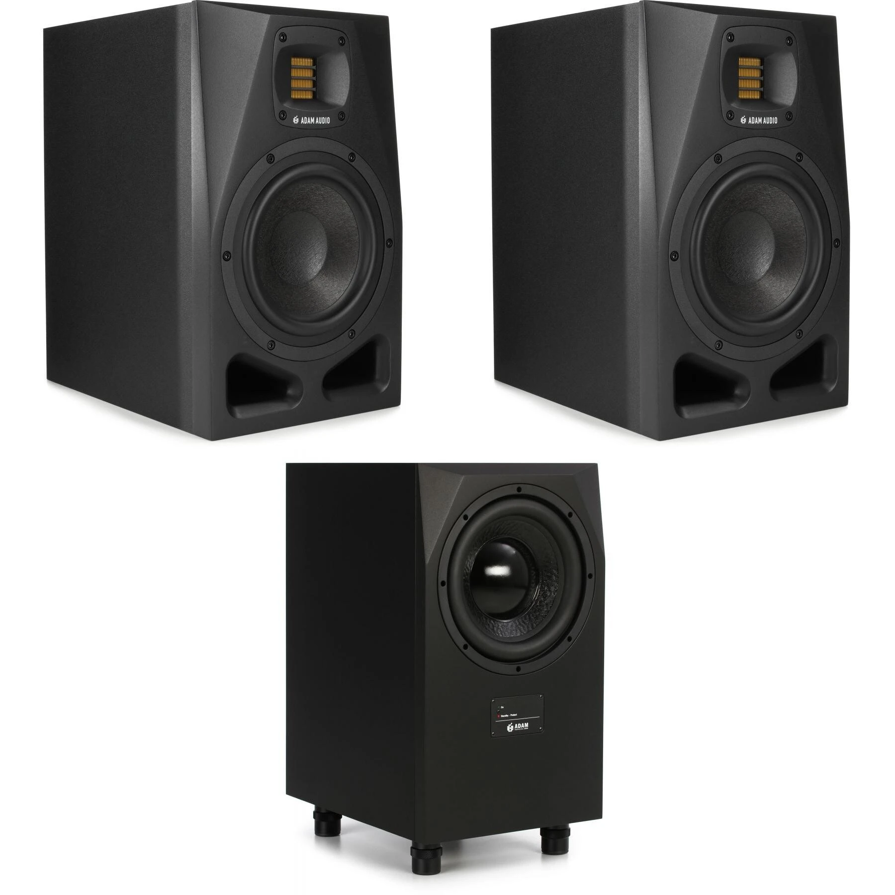 ADAM Audio A7V 7英寸有源工作室监听音箱一对 搭配 Sub10 Mk2 10英寸有源工作室低音炮