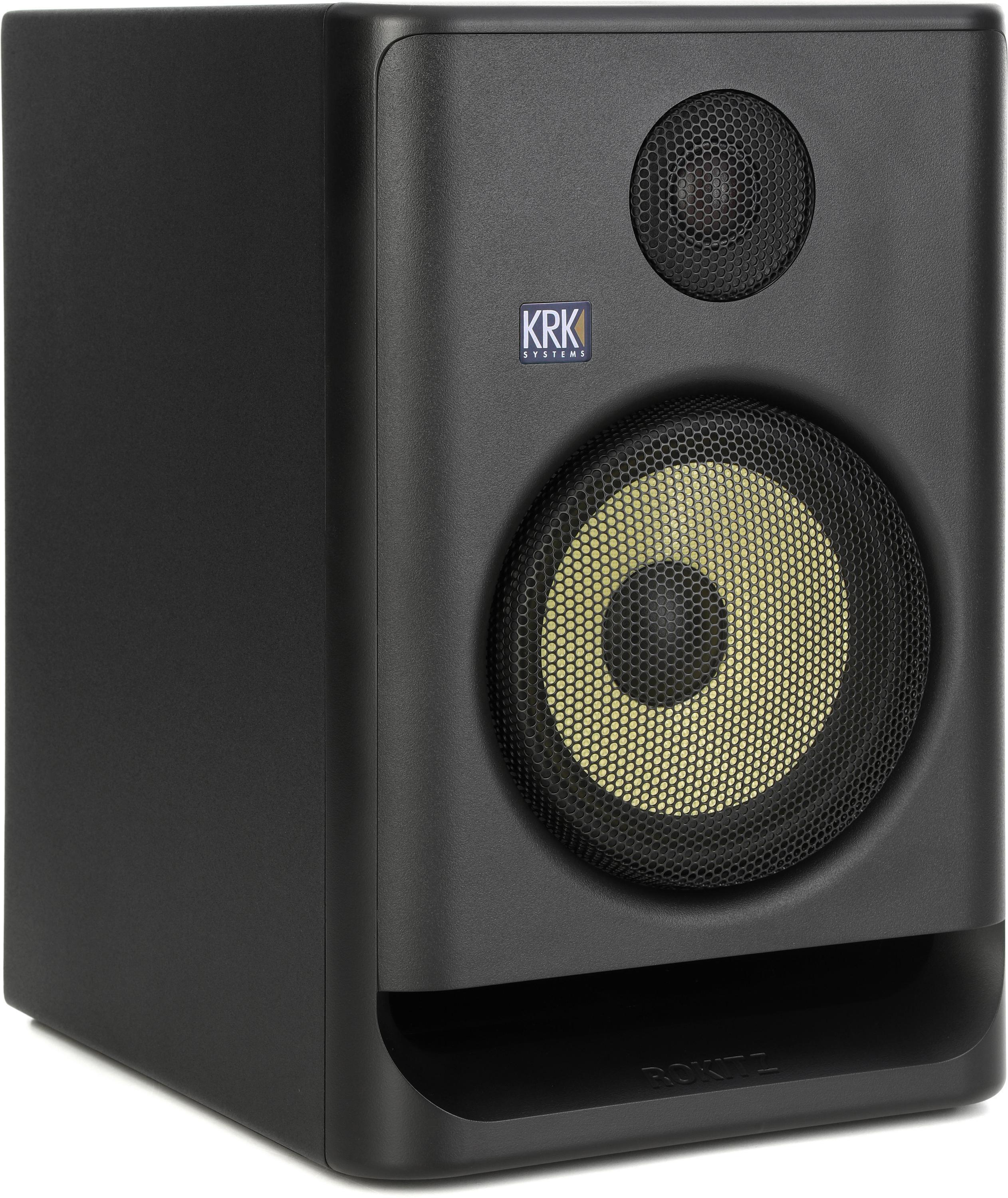 KRK ROKIT 7 G5 7英寸有源工作室监听音箱 - 黑色
