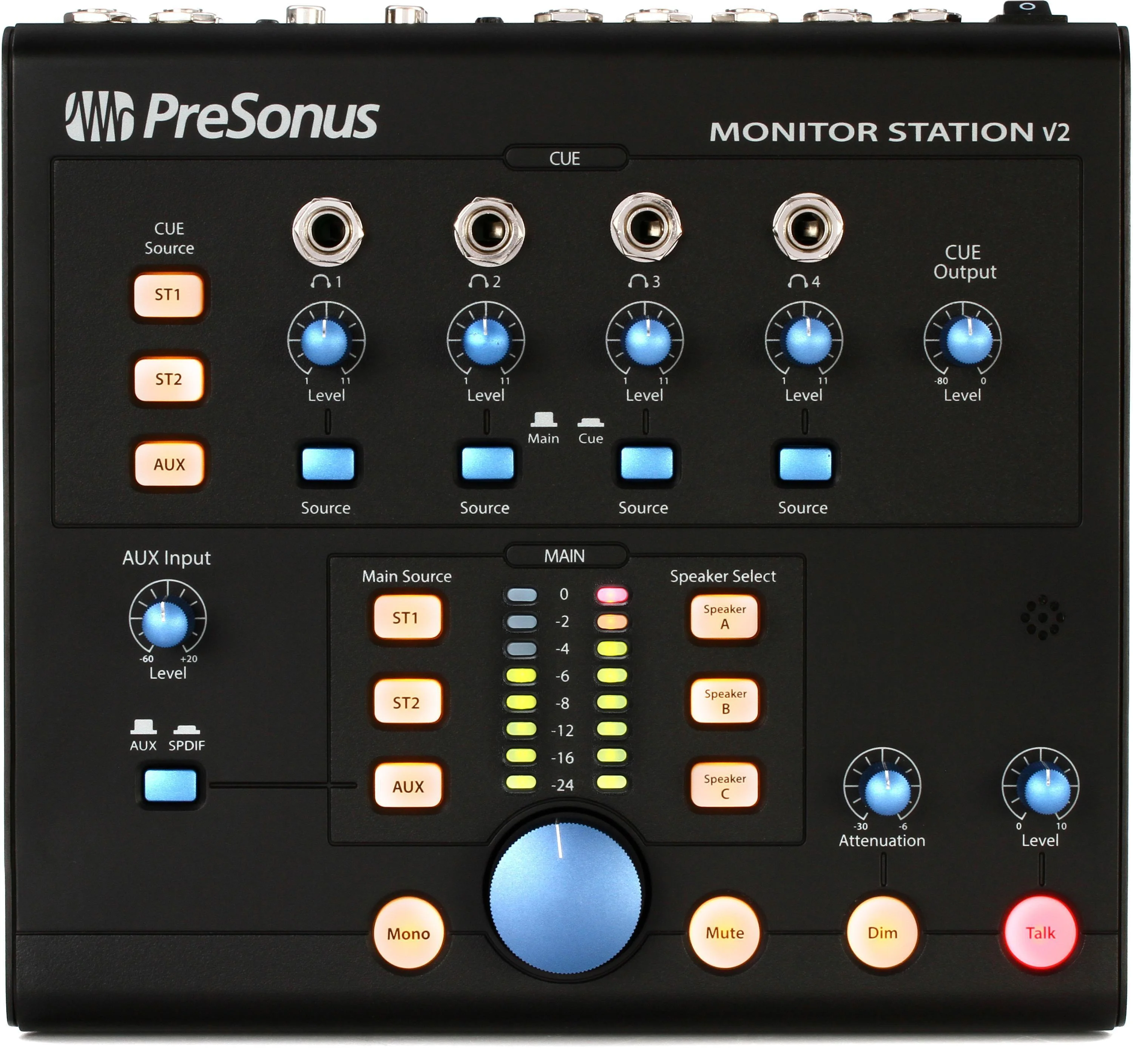 PreSonus Monitor Station V2 桌面式监听控制器