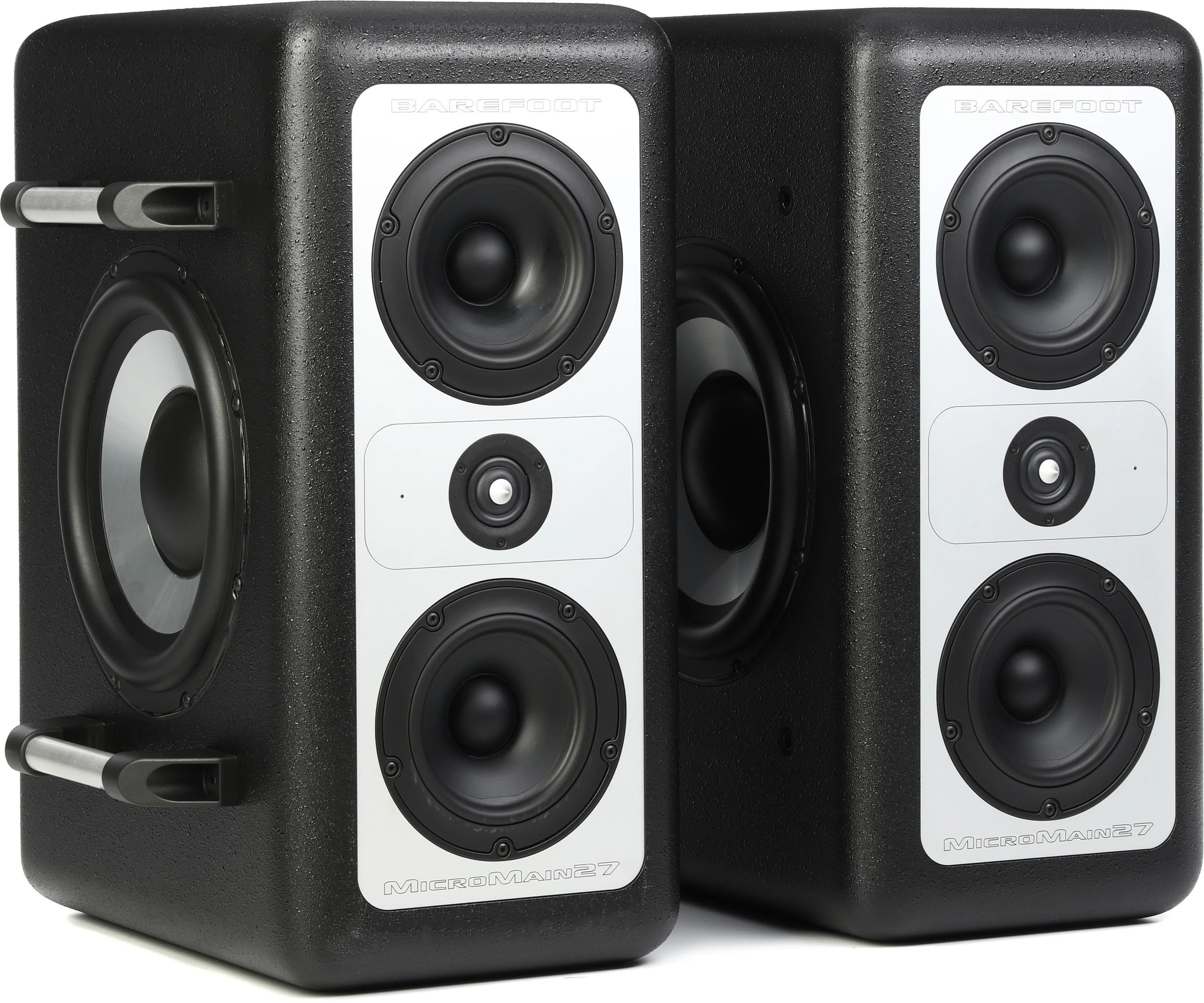 Barefoot Sound MicroMain27 10英寸3.5路有源工作室监听音箱一对