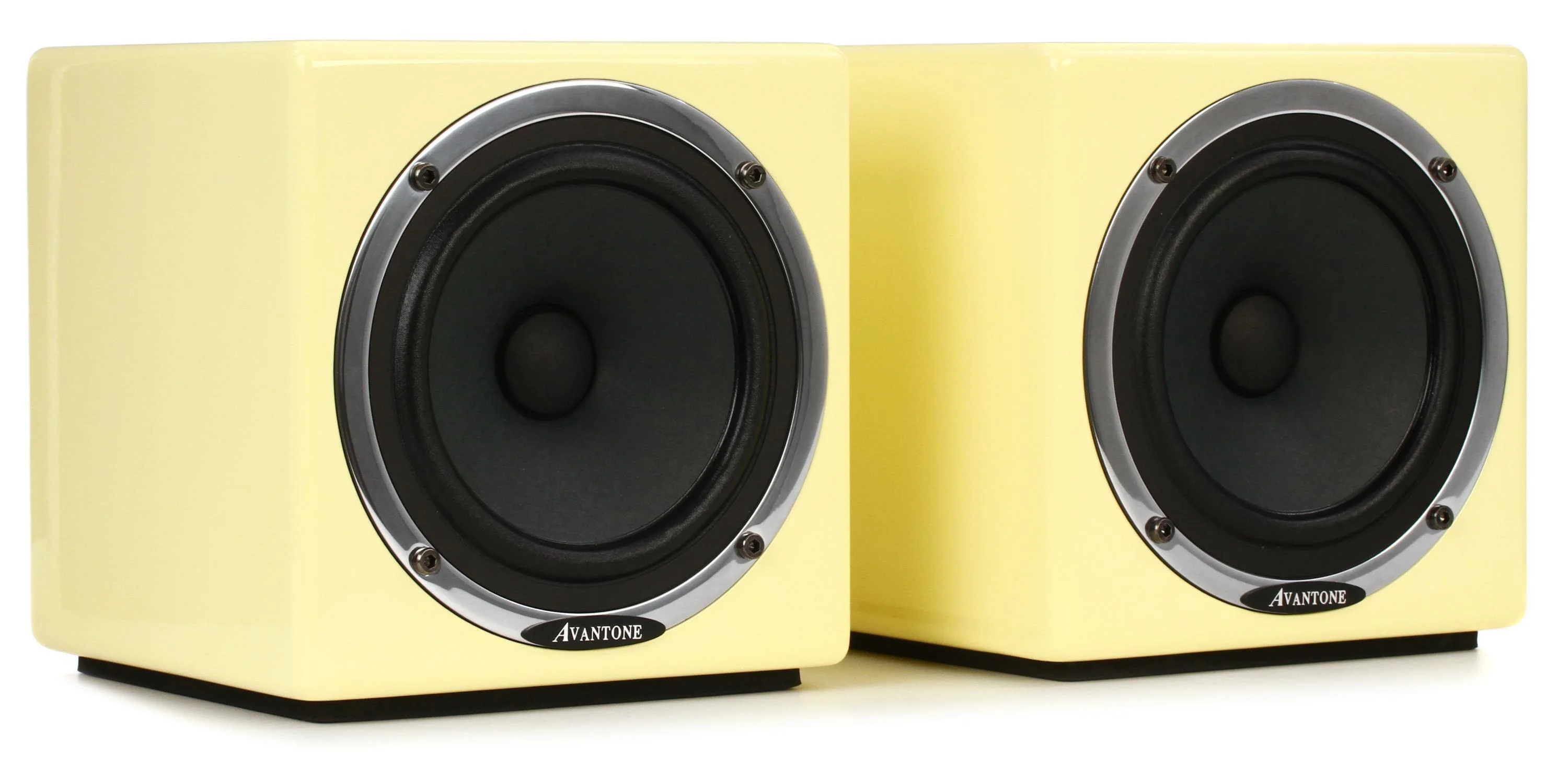 Avantone Pro Active MixCubes 5.25英寸有源工作室监听音箱一对 - 复古奶油色