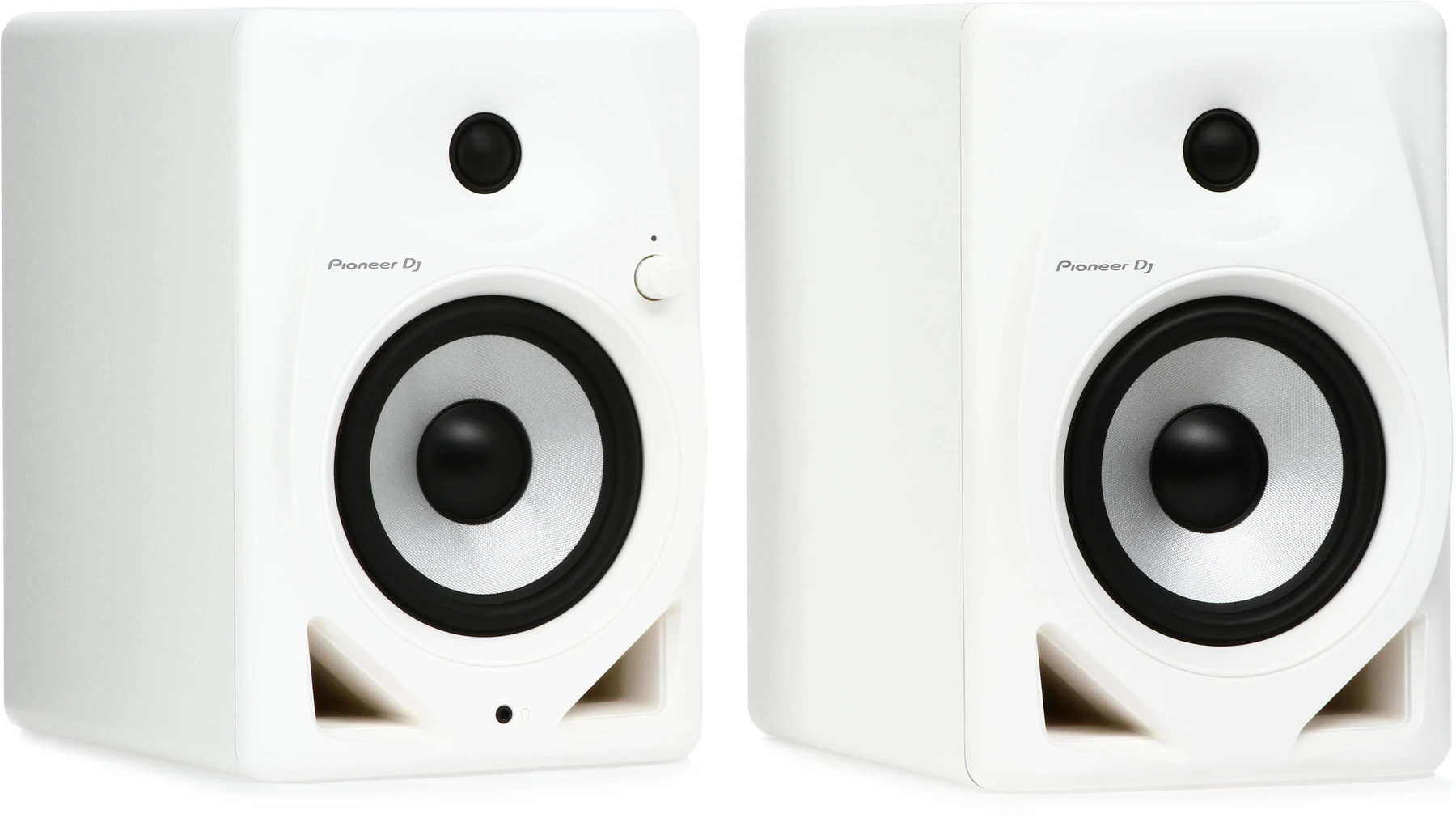 先锋DJ DM-50D 5英寸有源监听音箱 - 白色