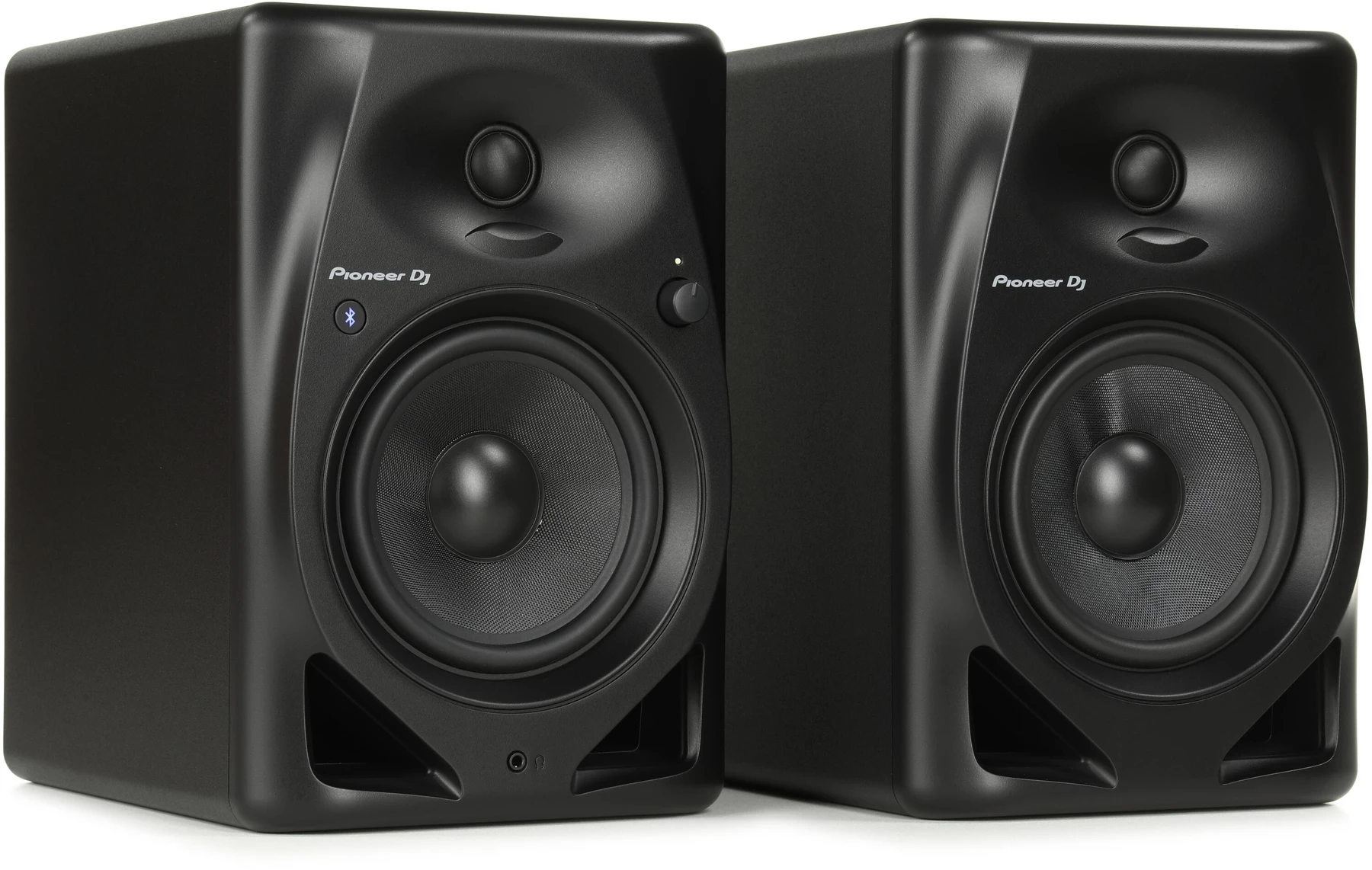 先锋DJ DM-50D-BT 5英寸桌面式有源监听音箱一对 带蓝牙 - 黑色