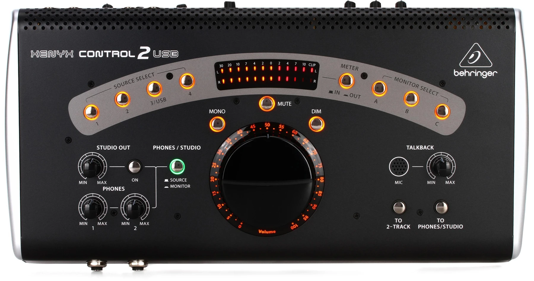百灵达 CONTROL2USB 高端工作室控制器（带VCA控制及USB音频接口）