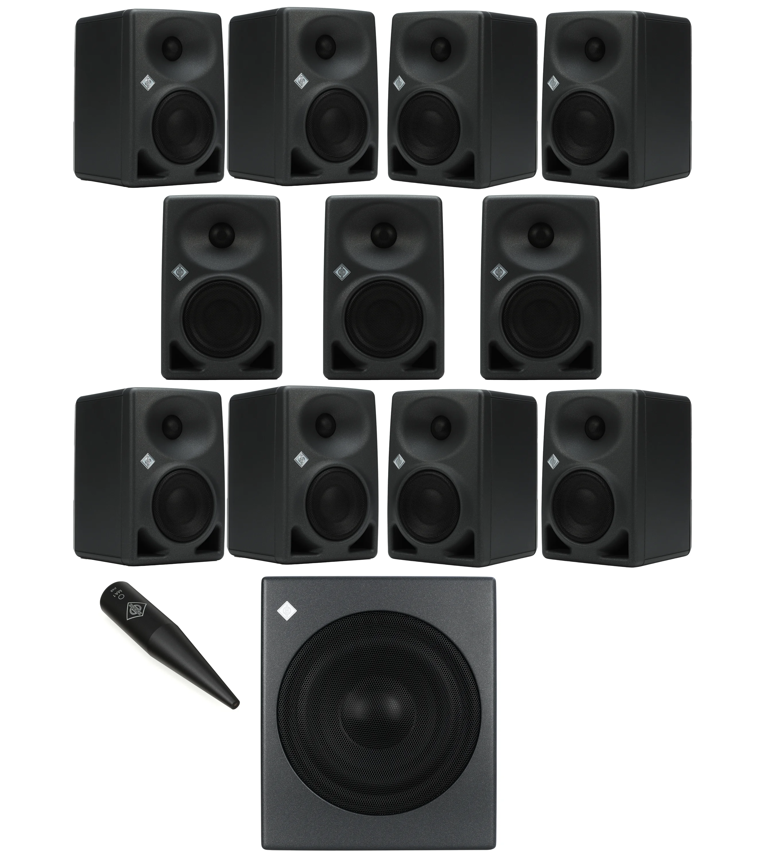 纽曼 KH 80 7.1.4 沉浸式音频工作室监听音箱系统