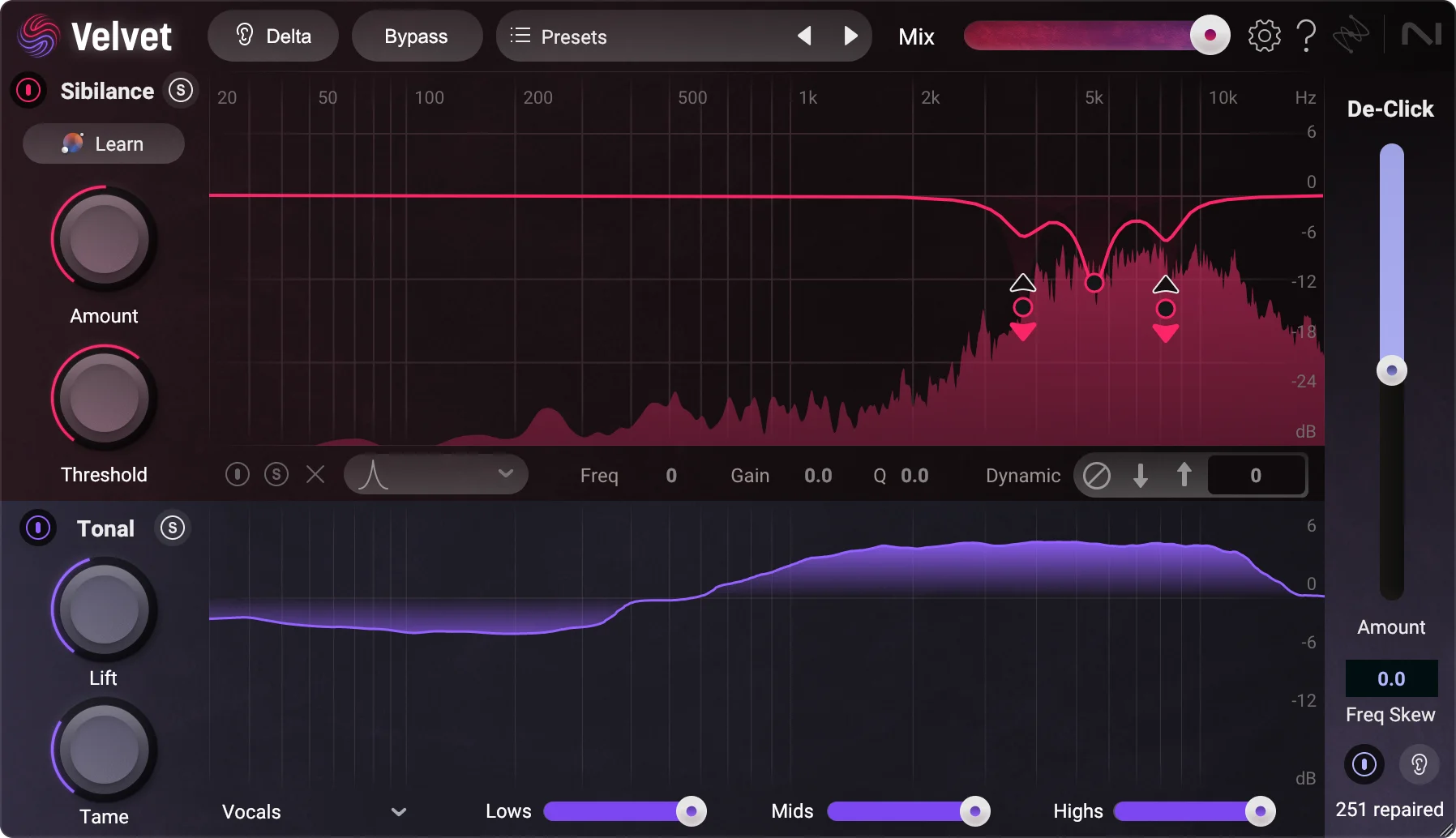 iZotope Velvet 人声处理插件