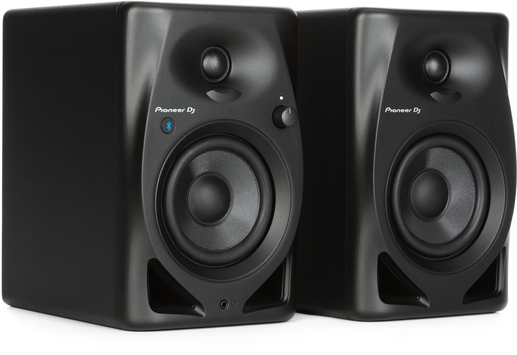 先锋DJ DM-40D-BT 4英寸桌面有源监听音箱（带蓝牙）- 黑色款