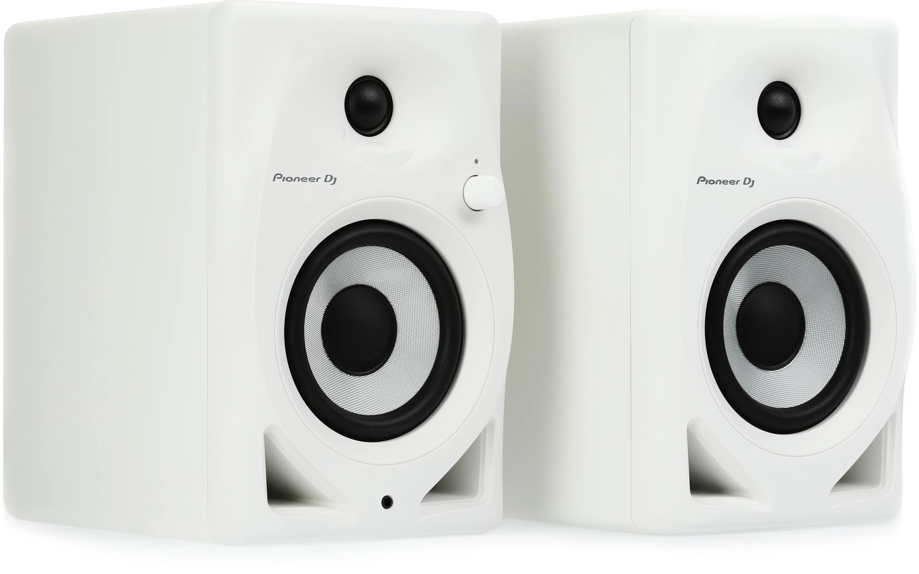先锋DJ DM-40D-W 4英寸桌面有源监听音箱 - 白色款
