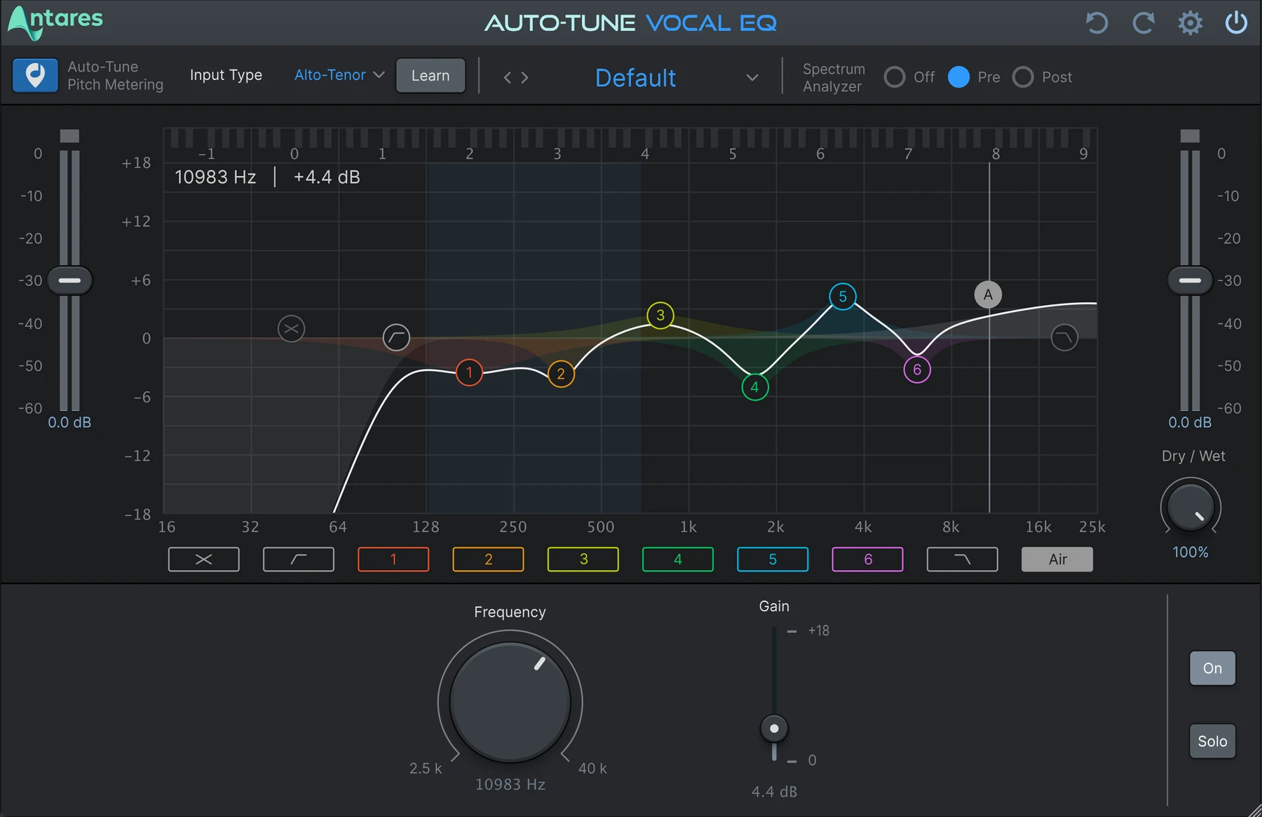 Antares AutoTune Vocal EQ 人声均衡器插件