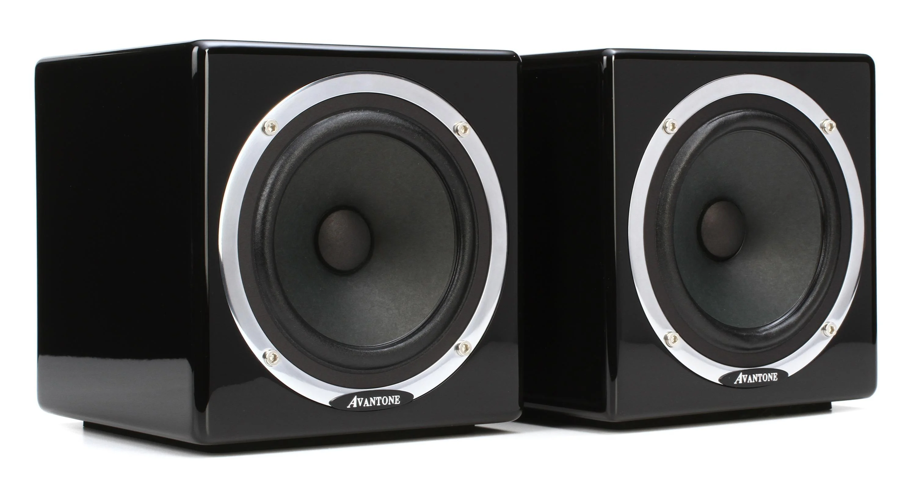 Avantone Pro MixCubes 5.25英寸无源参考监听音箱（一对装）- 亮黑色款